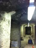 Black soot in Crypt Church of Ireland